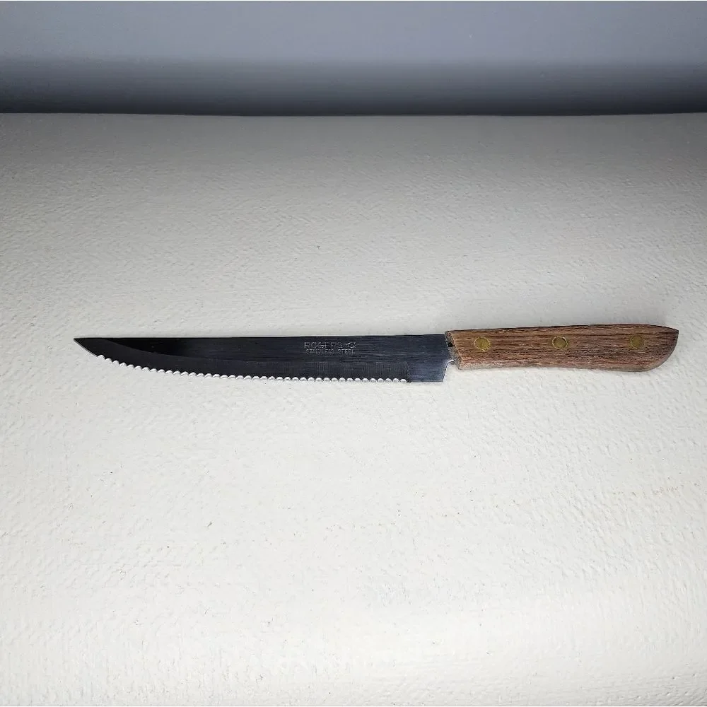 High Carbon Rogers Stainless knife full tang made in Japan 6